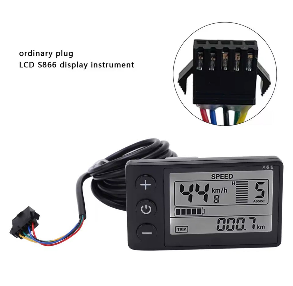 S866 display screen plug-in play