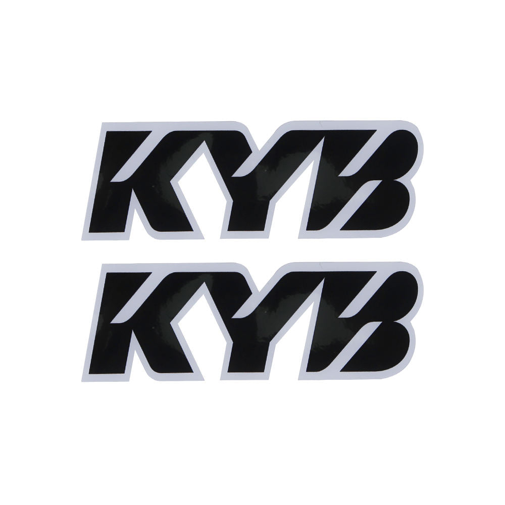 KYB Solid Color Fork Stickers
