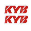 KYB Solid Color Fork Stickers