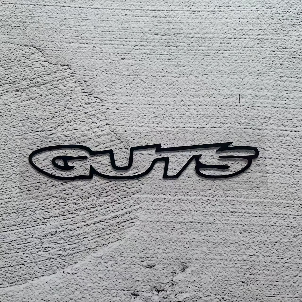 Guts Solid Color Stickers